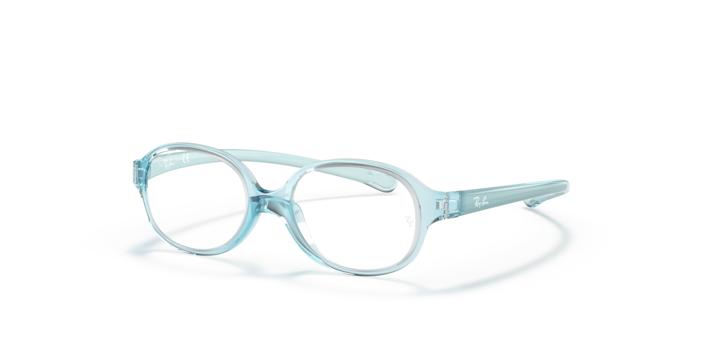 Ray-Ban RB1587 Optics Kids Transparent Light Blue