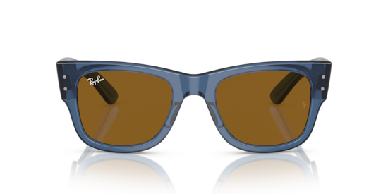 RB0840S Mega Wayfarer Bio-Based Ray-Ban Transparent Blue
