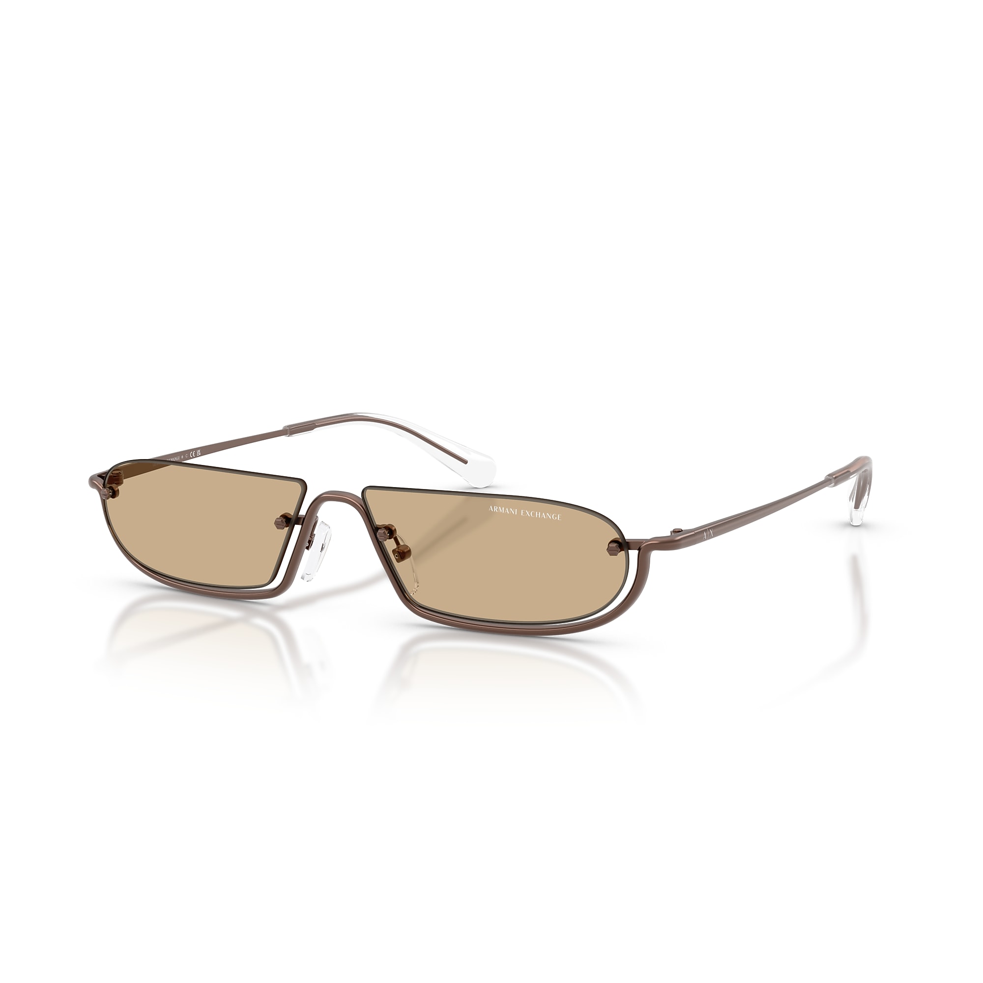 NEW ARMANI EXCHANGE AX060/S Gold Sunglasses NEW WITHOUT TAGS AX2060S Sunglasses - Armani Exchange Authorized Retailer  main image 2