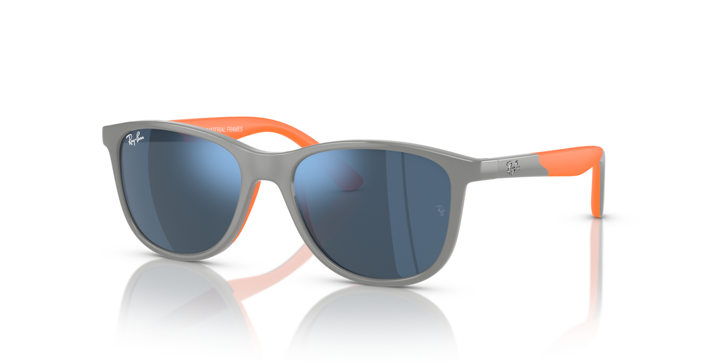 Ray-Ban RB9077S Kids Bio-Based Grey On Orange