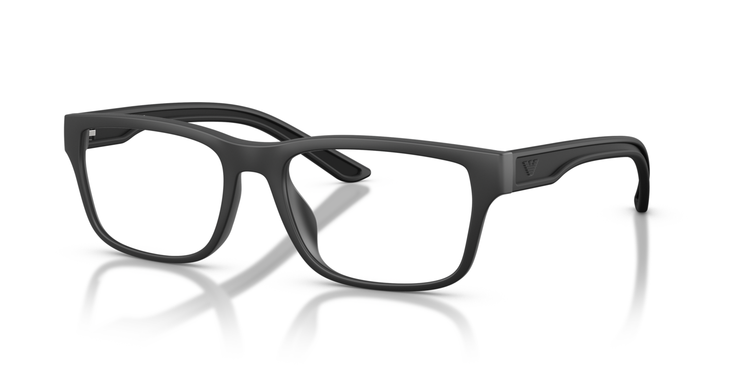 Emporio Armani EA3276U Rubberized Matte Black