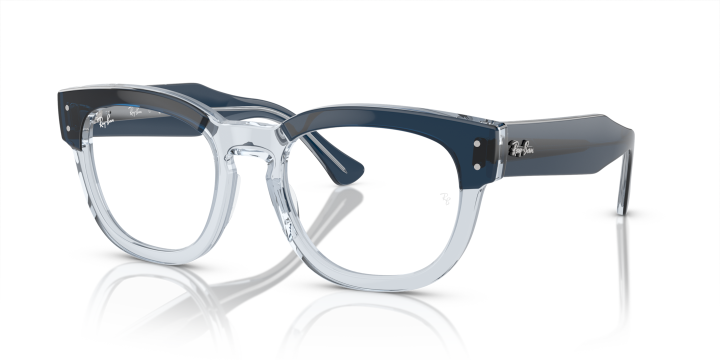 Ray-Ban RB0298V Mega Hawkeye Optics Blue On Transparent Blue