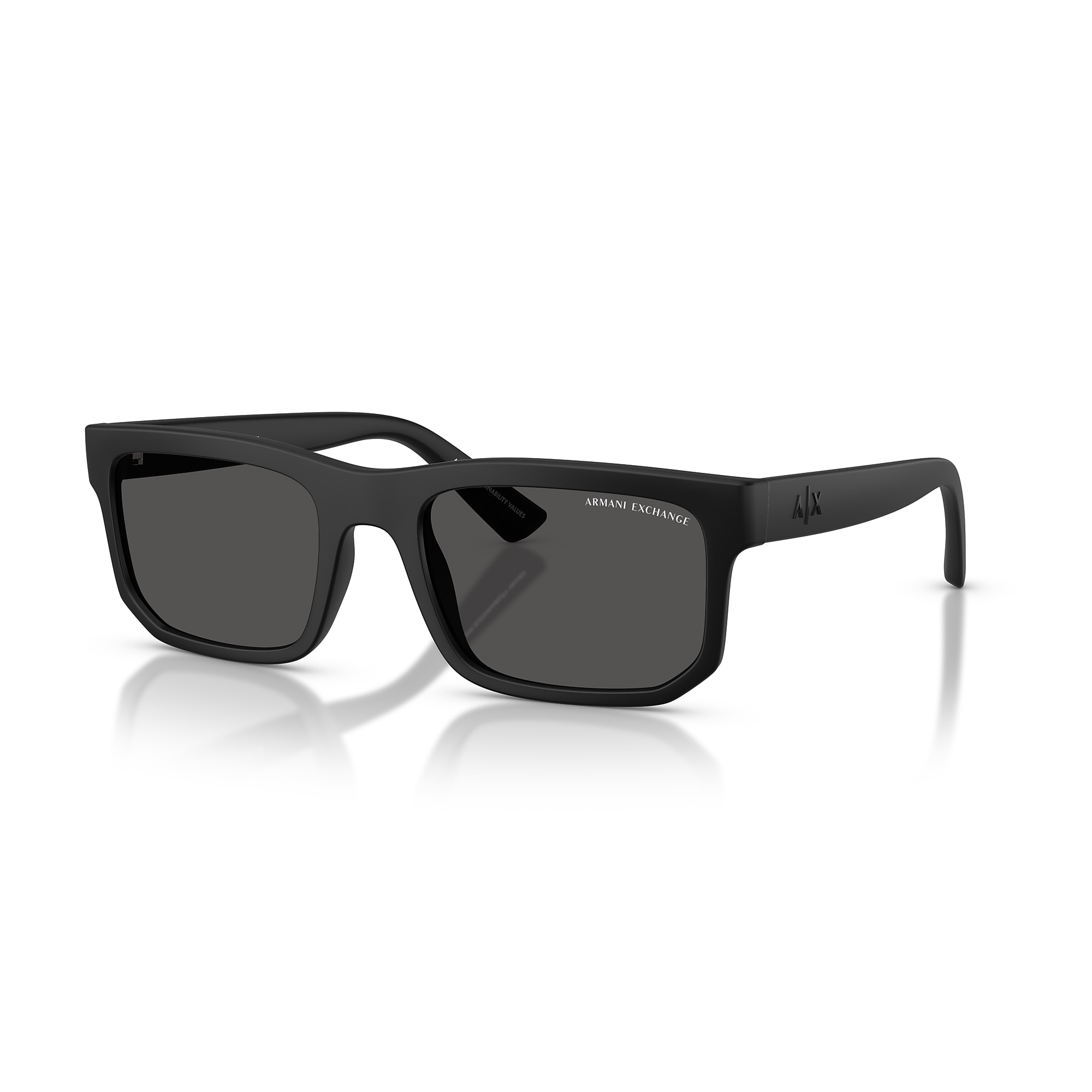 Armani Exchange Sunglasses Armani Exchange AX4158S - Square Green Frame Prescription  main image 4
