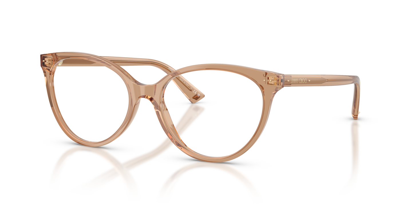 Jimmy Choo JC3047 Transparent Tan