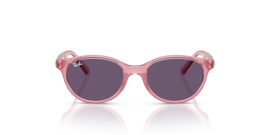 RB9080S Kids Bio-Based Ray-Ban Transparent Pink