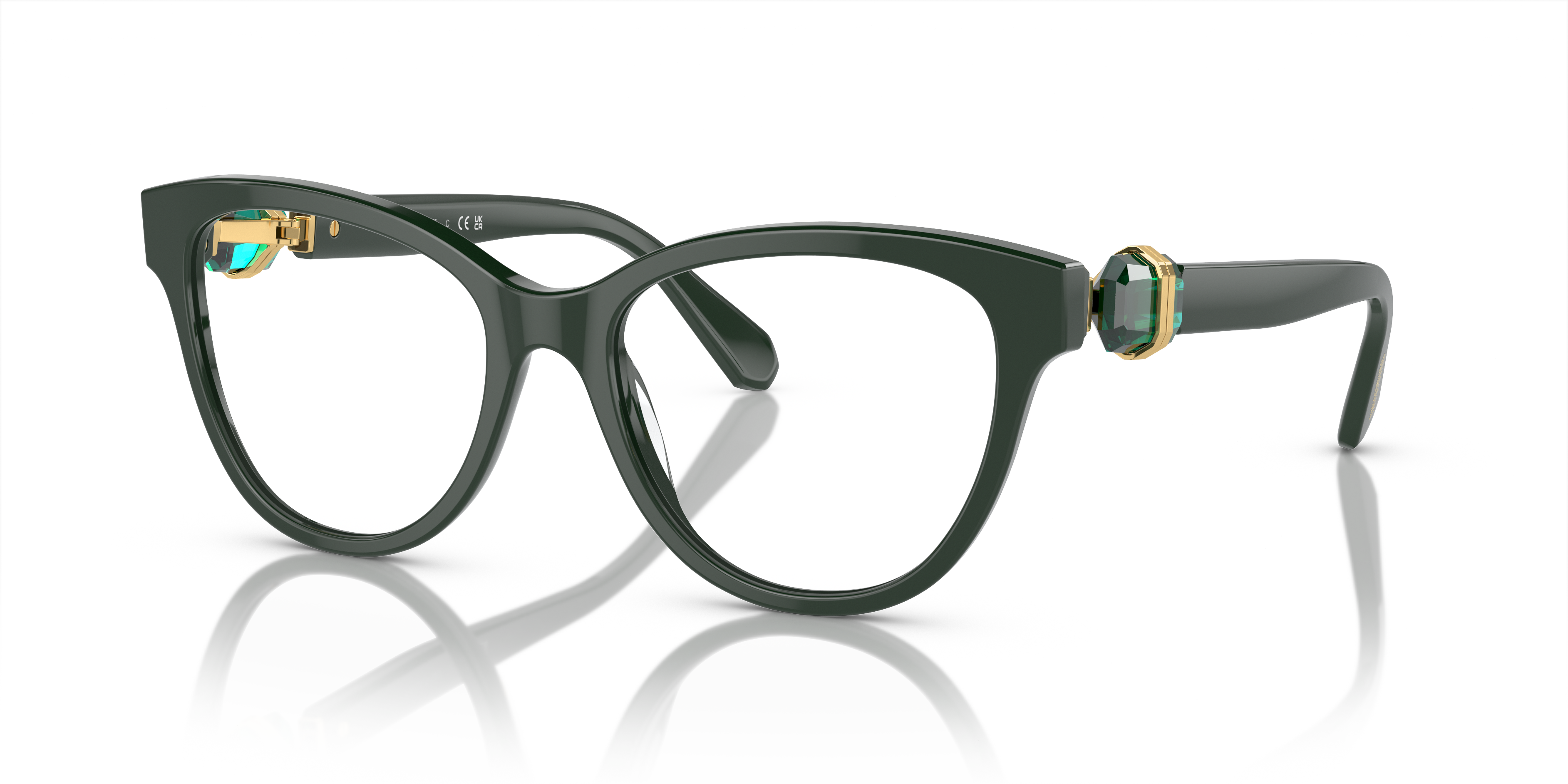 Swarovski Unisex Sk2004 Vert Foncé Size: Small