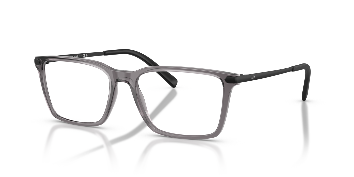 Armani Exchange AX3077 Shiny Transparent Grey