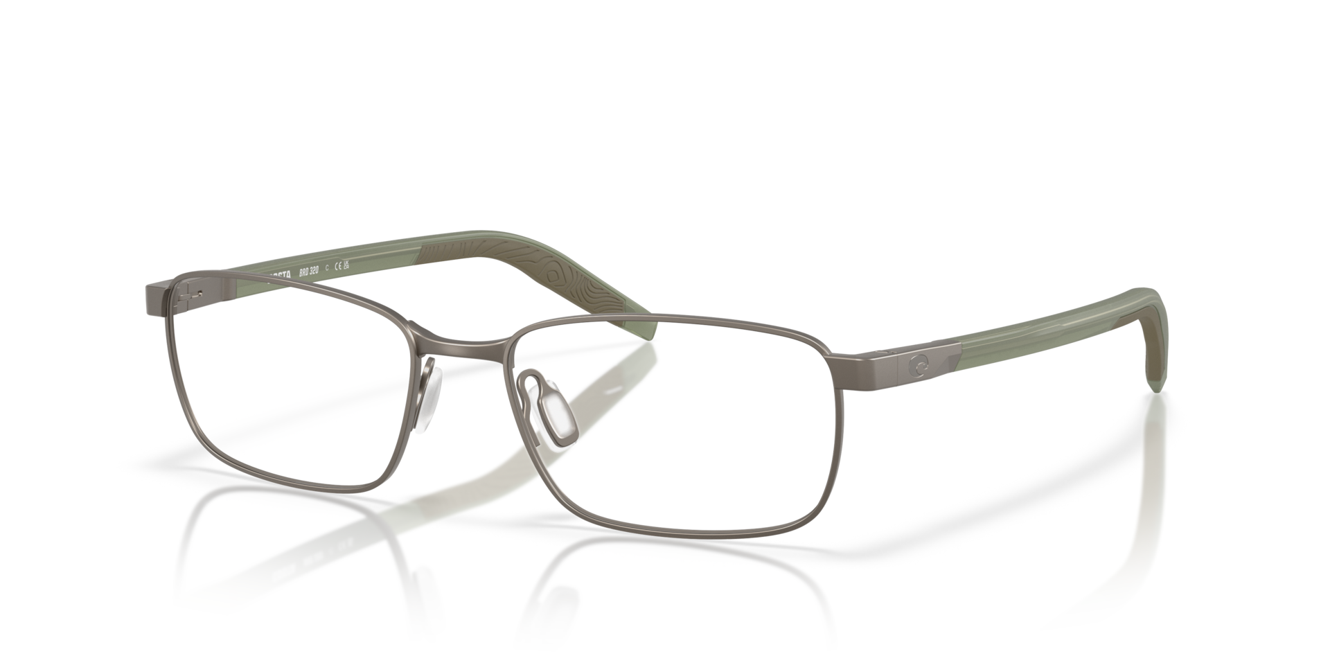 Costa Unisex 6a3016 Matte Light Gold Gunmetal Size 225$