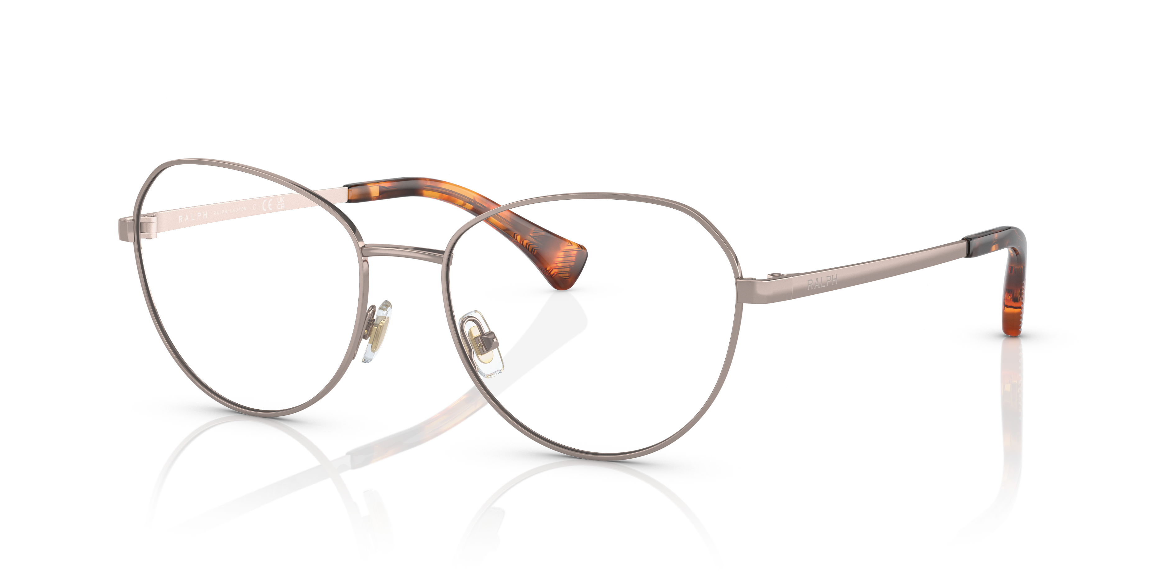 Ralph by Ralph Lauren Unisex Ra6054 Shiny Rose Gold Size 74$