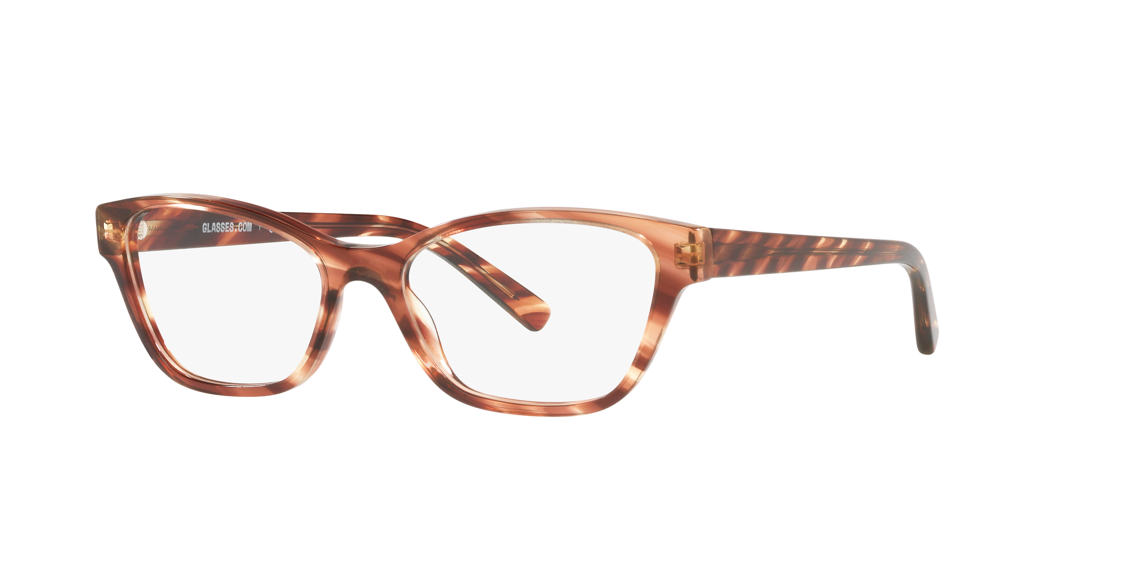 Glassescom Unisex Gk2006 Shiny Stripted Red Size Extra Small 55$