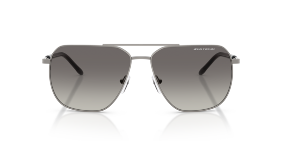 AX2057S Armani Exchange Shiny Gunmetal