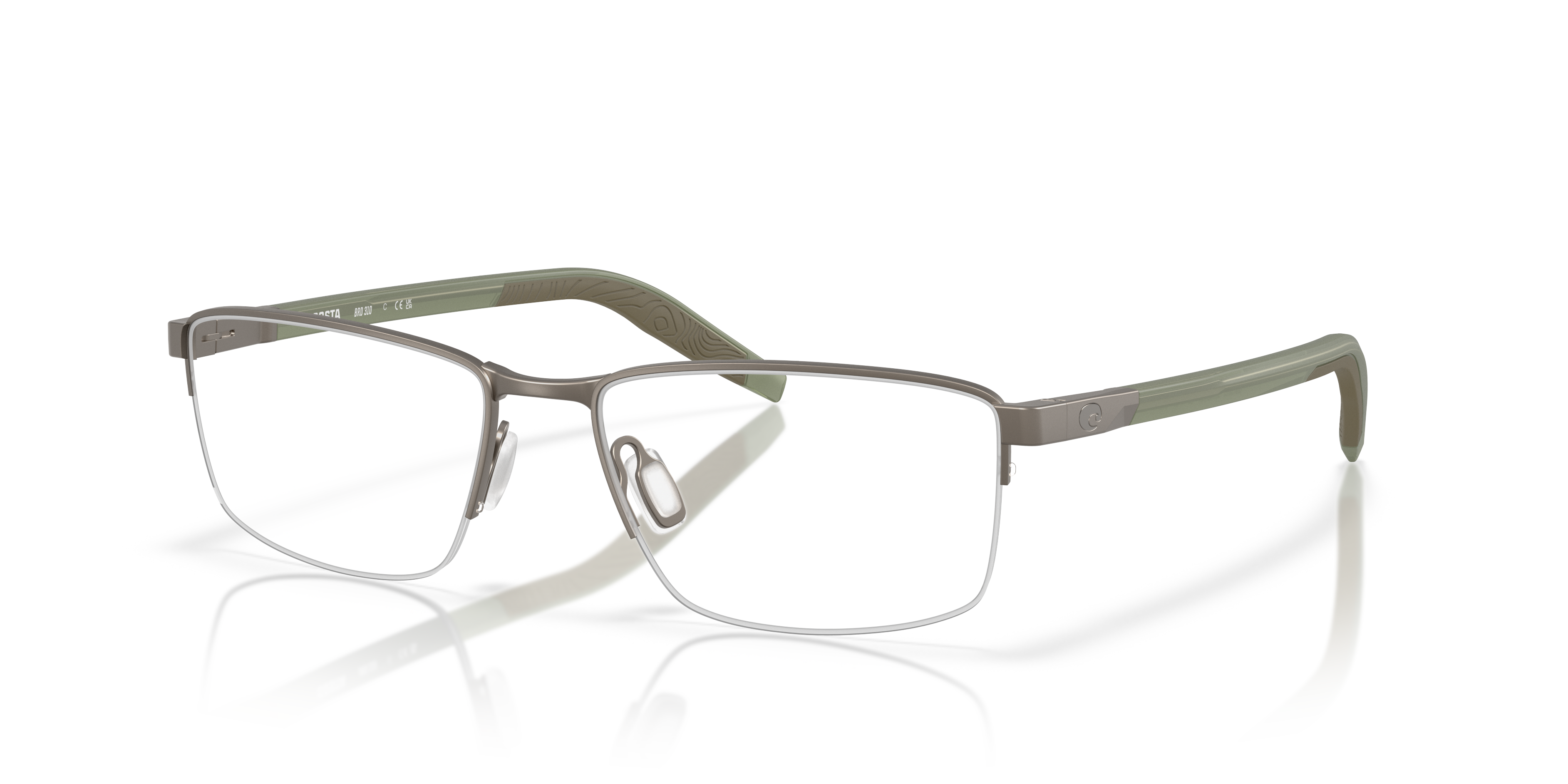 Costa Unisex 6a3015 Matte Light Gold Gunmetal Size 225$