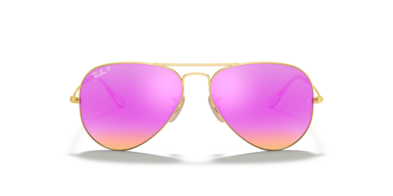 RB3025 Aviator Flash Lenses Ray-Ban Gold