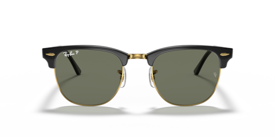 RB3016 Clubmaster Classic Ray-Ban Black & Gold