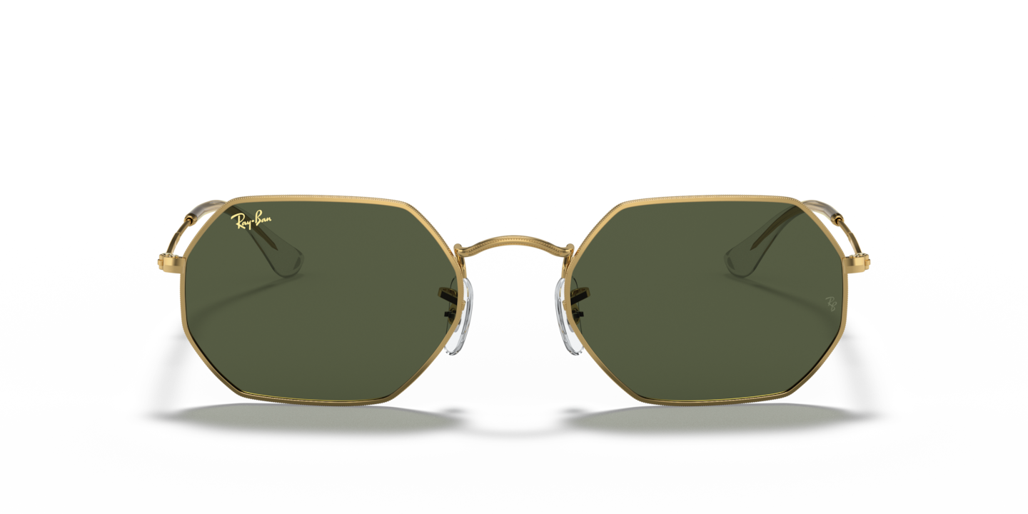 Sunglasses Ray-Ban RB3556 Octagonal Legend Gold | Free Shipping