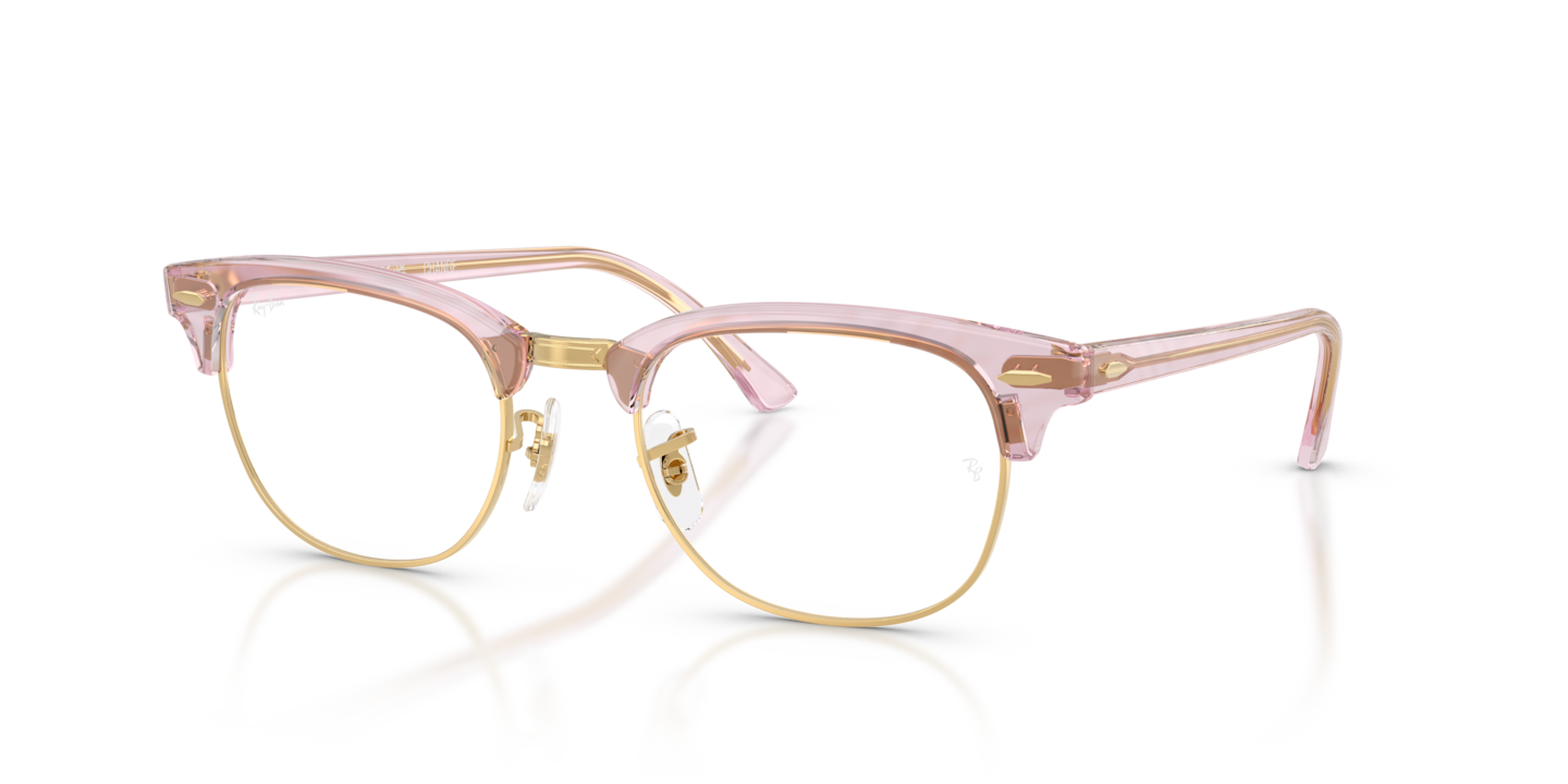 Ray-Ban RB5154 Clubmaster Optics Change Photo Waves Purple