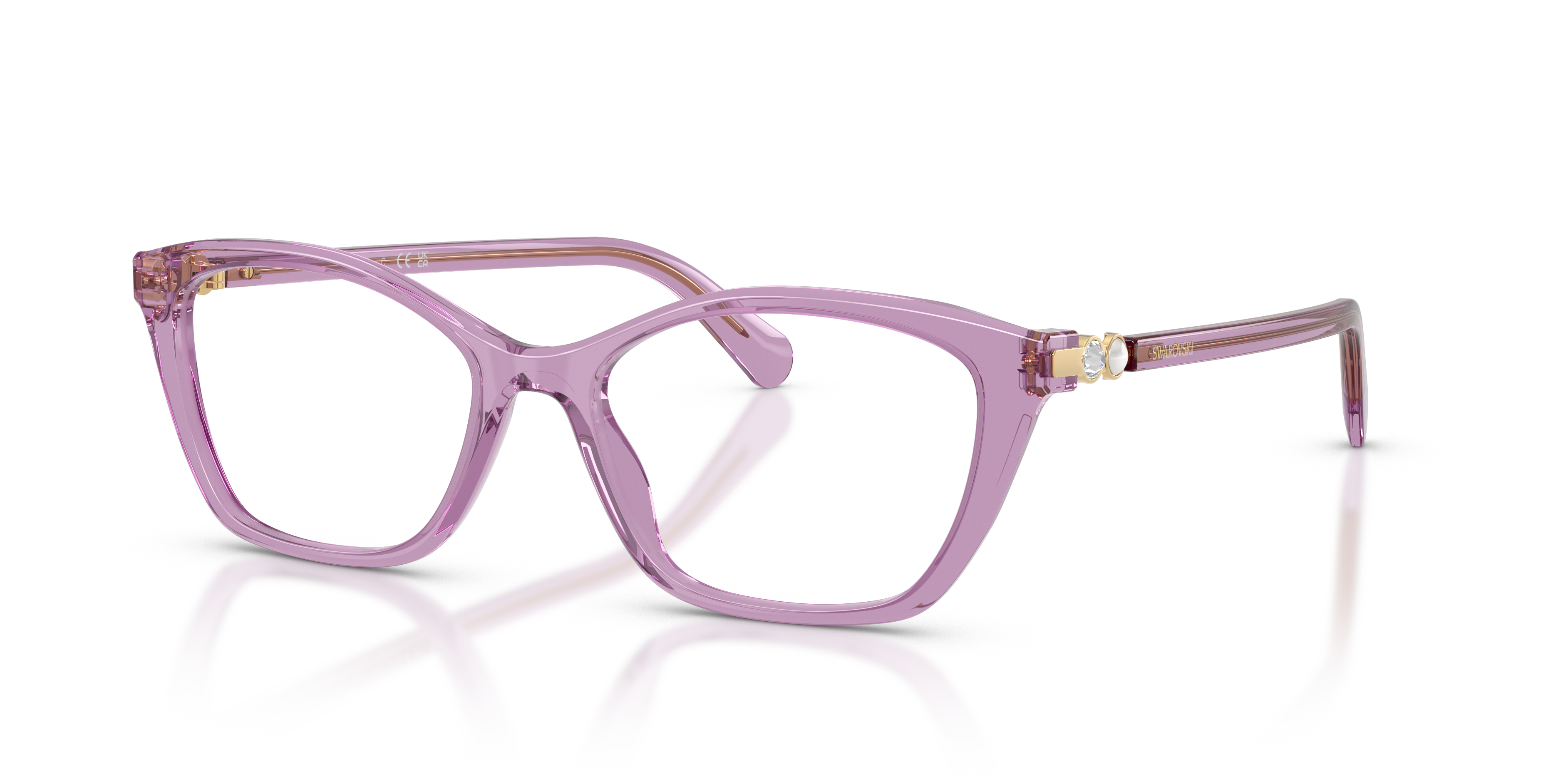 Swarovski Unisex Sk2065 Transparent Amethyst Size 180$