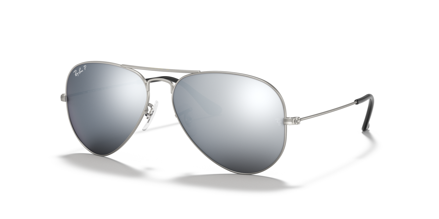 Ray-Ban RB3025 Aviator Mirror Silver
