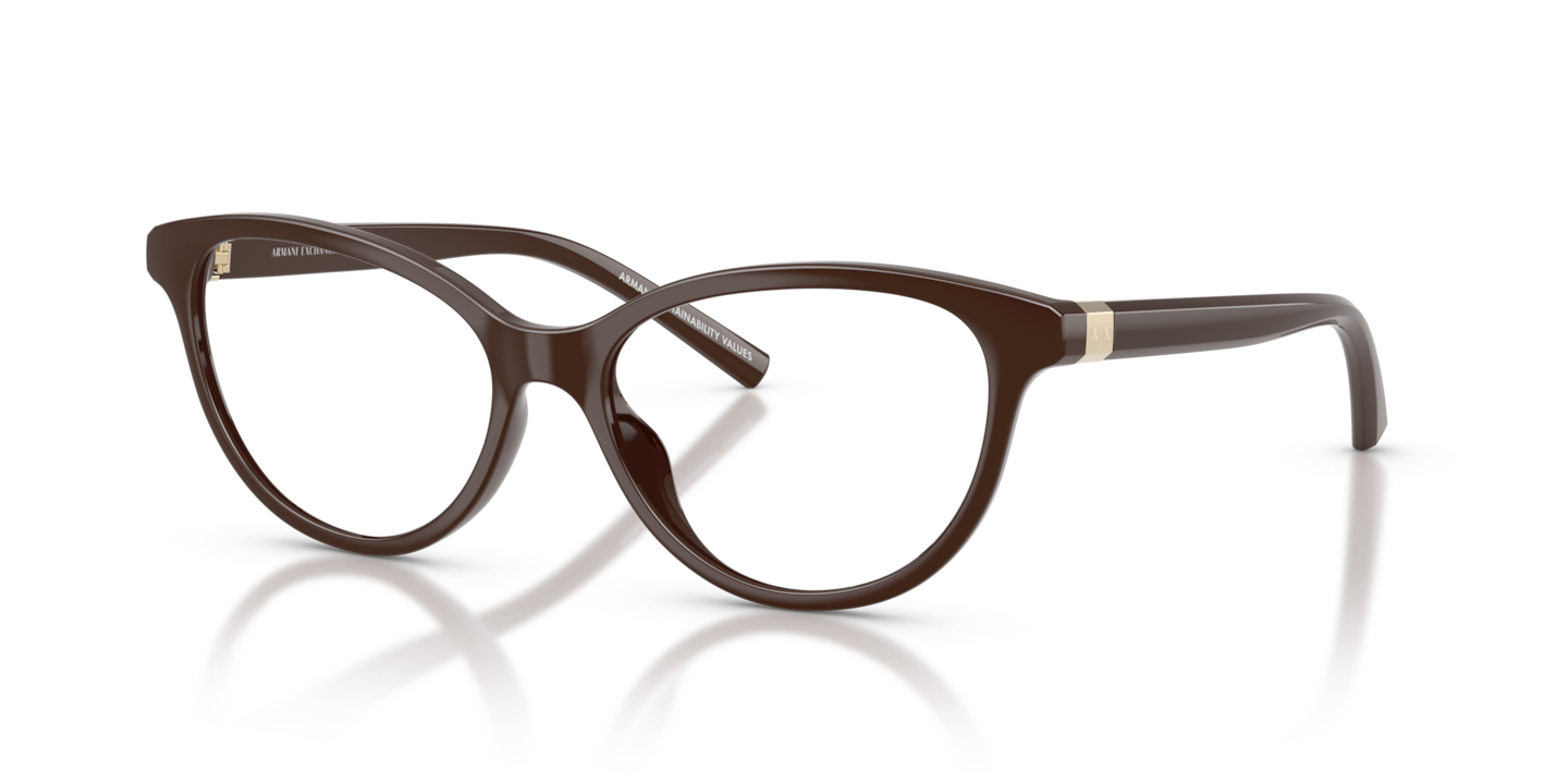 Armani Exchange AX3138U Shiny Dark Brown