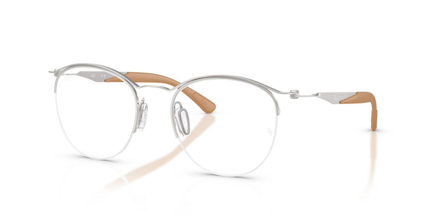 Ray-Ban RB7553 Optics Silver