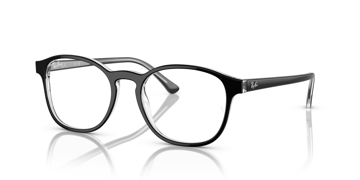 Ray-Ban RB5417 Optics Black On Transparent