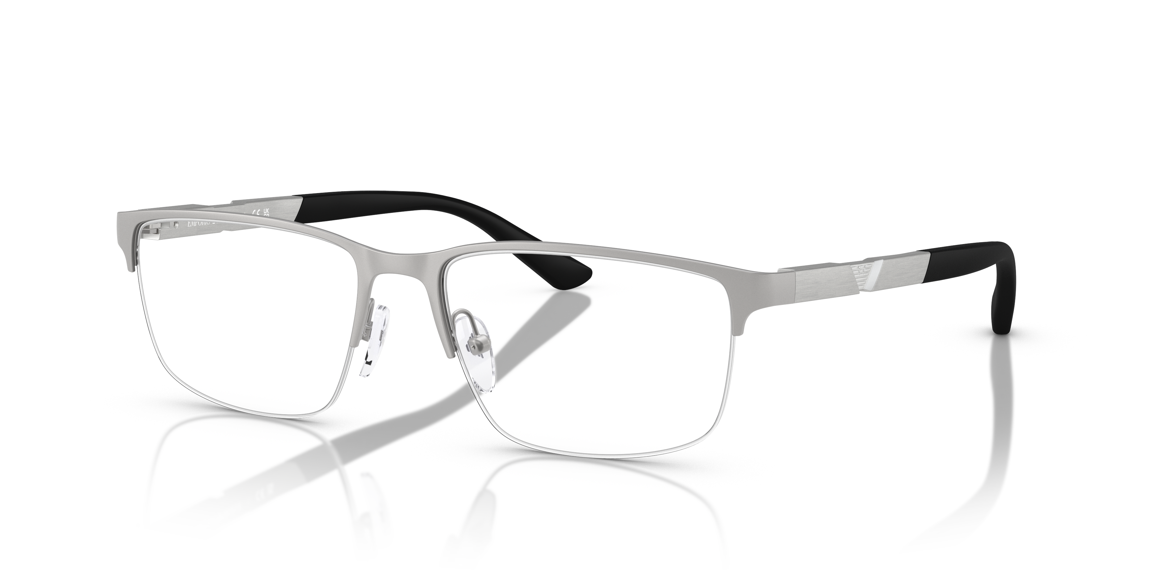 Emporio Armani Unisex Ea1164 Plateado Mate Size 112$