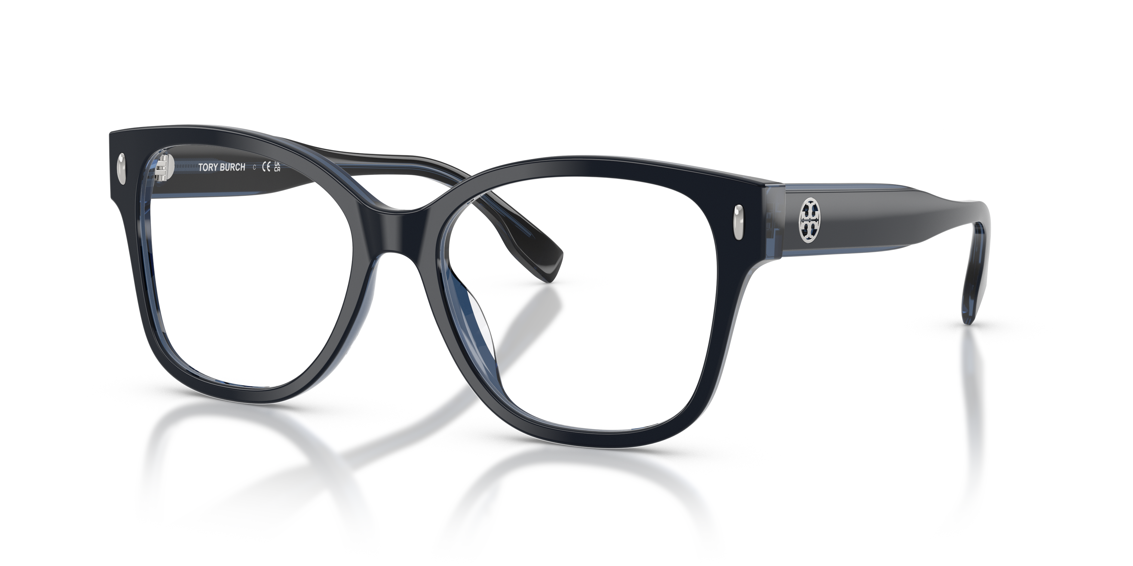 Tory Burch Unisex Ty2163u Blue Crystal Size 228$