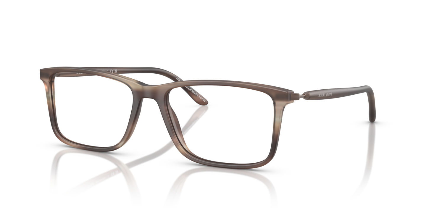 Giorgio Armani AR7261 Matte Stripped Brown