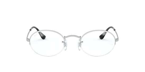RB6547 Oval Gaze Ray-Ban Silver