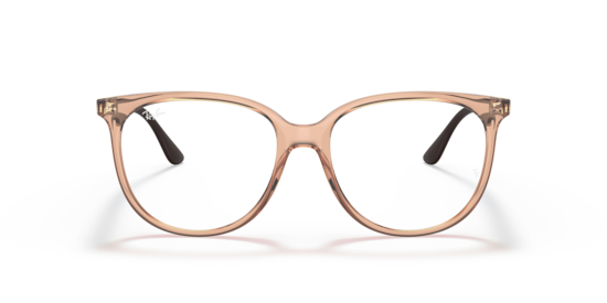 RB4378V Optics Ray-Ban Transparent Brown