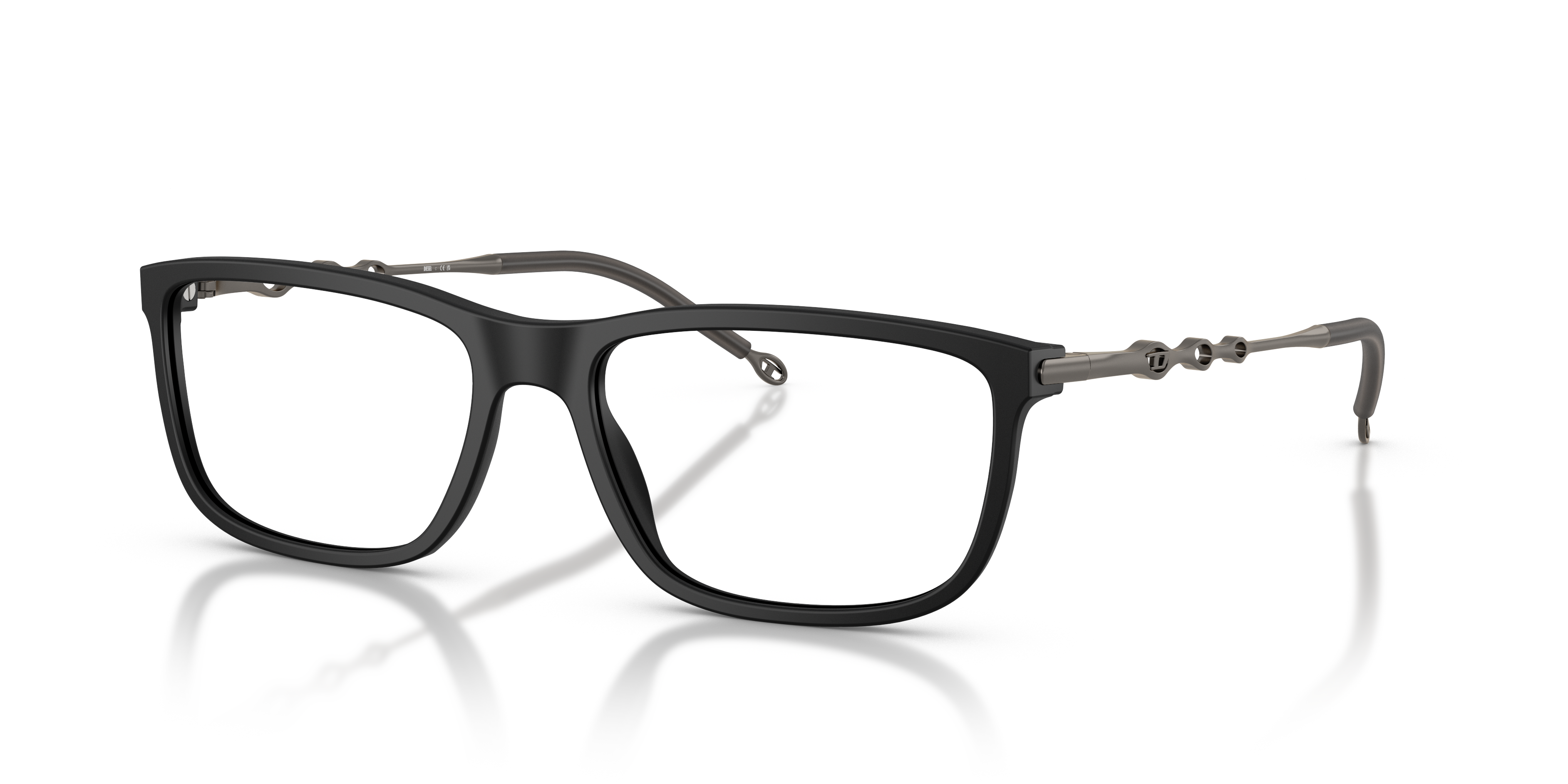 Diesel Unisex Dl4006 Noir Mat Size: