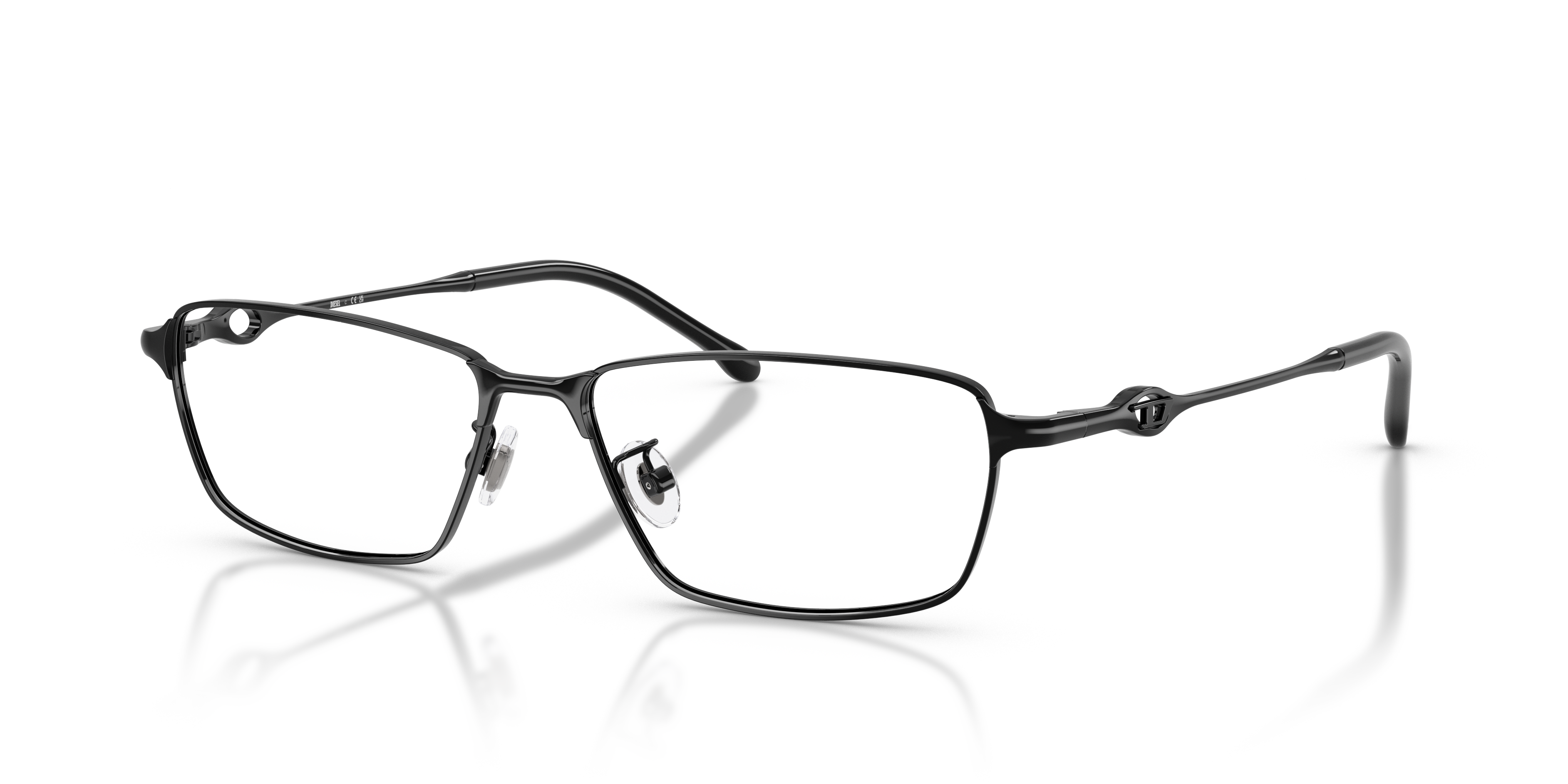 Diesel Unisex Dl5008d Shiny Black Size 170$