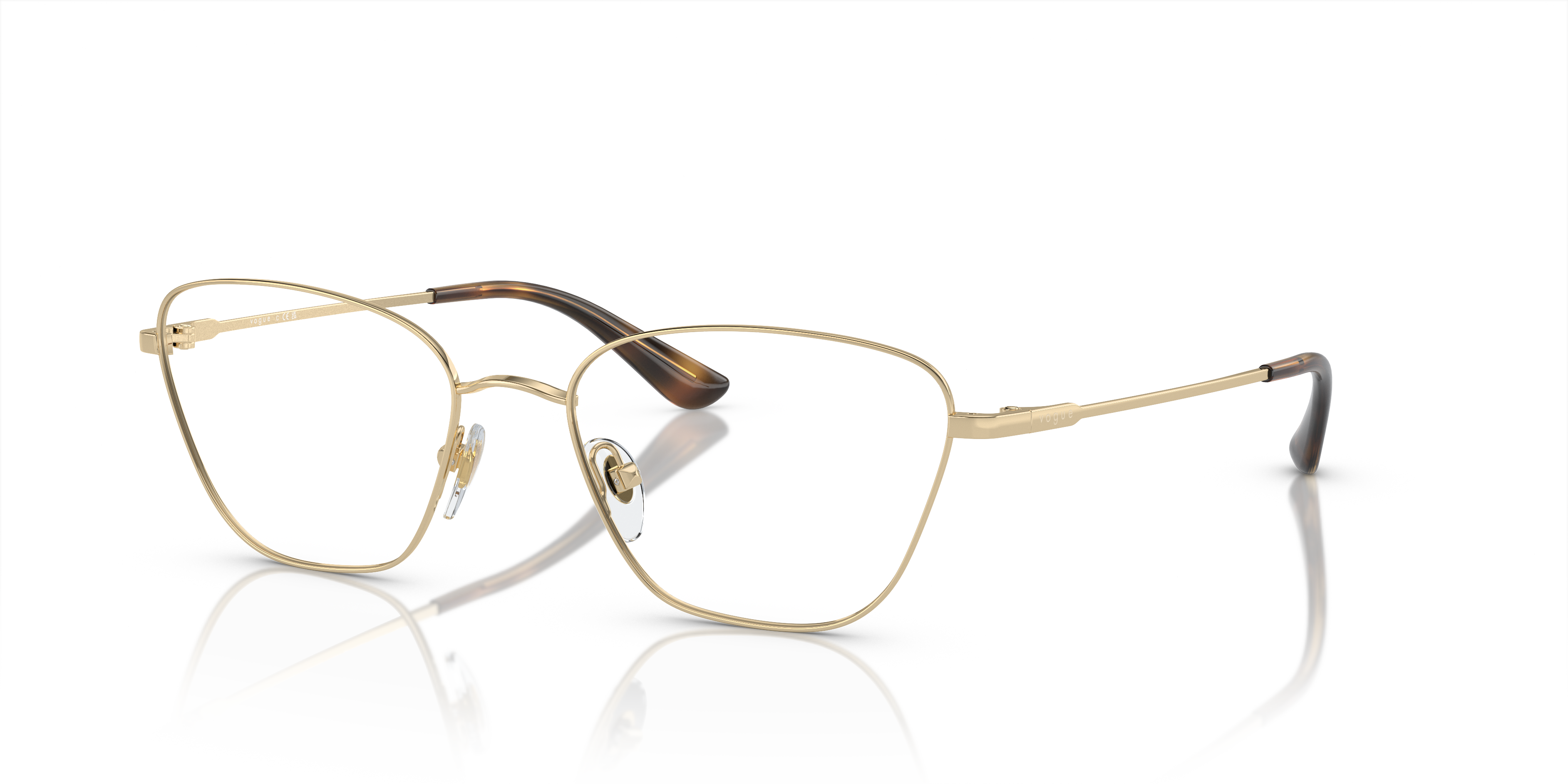 Vogue Eyewear Unisex Vo4163 Pale Gold Size 67$