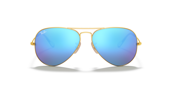 RB3025 Aviator Flash Lenses Ray-Ban Gold