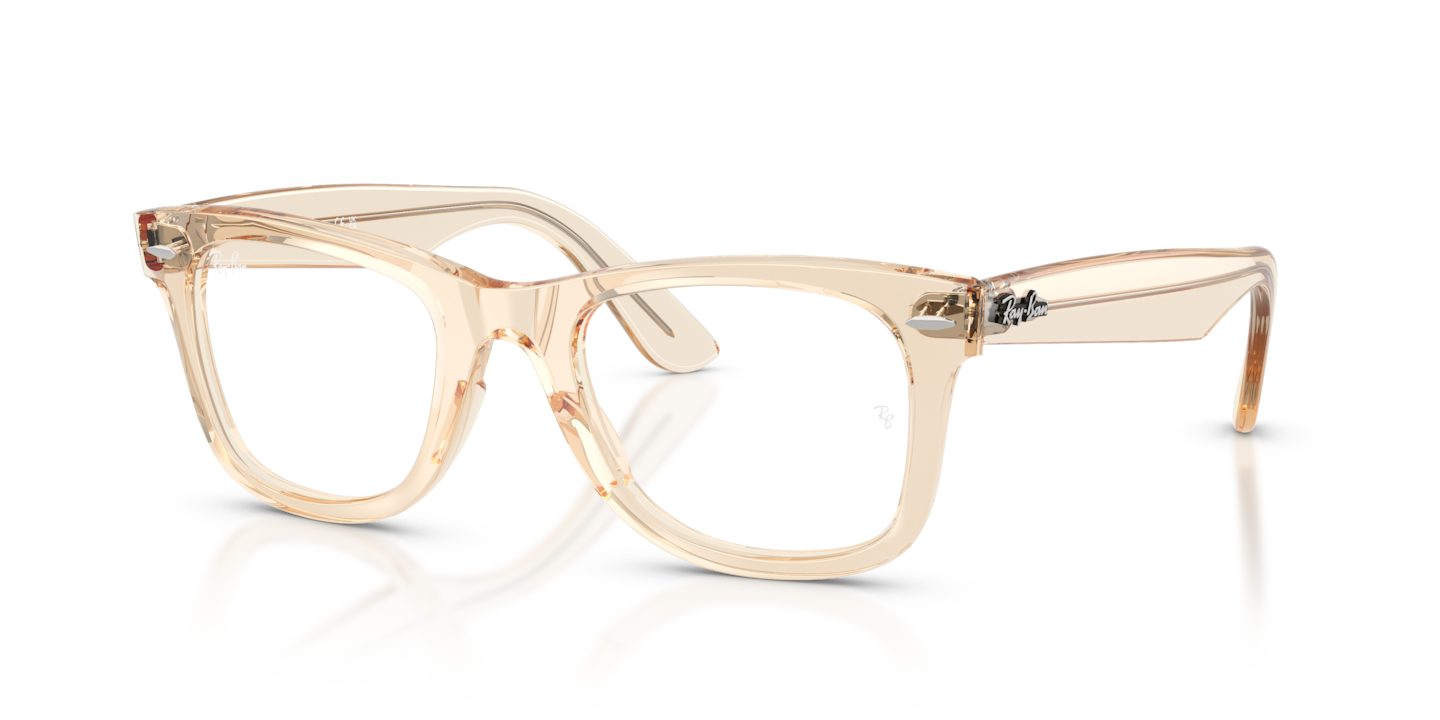 Ray-Ban RB4340V Wayfarer Ease Optics Transparent Nude