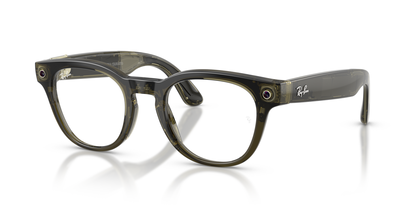 Ray-Ban Ray-Ban Meta (Gen 2) Scriber Optics Trasparent Dark Olive