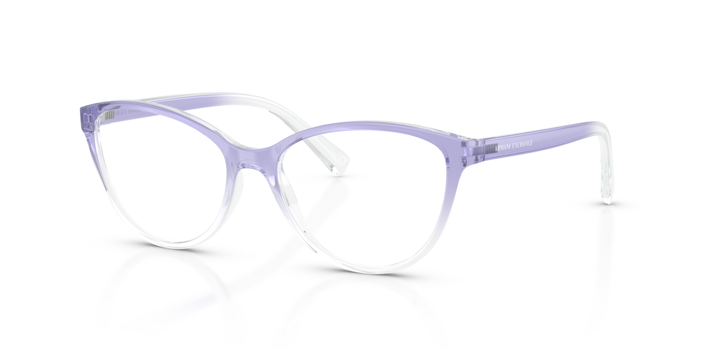 Armani Exchange AX3053 Shiny Lilac Gradient Crystal