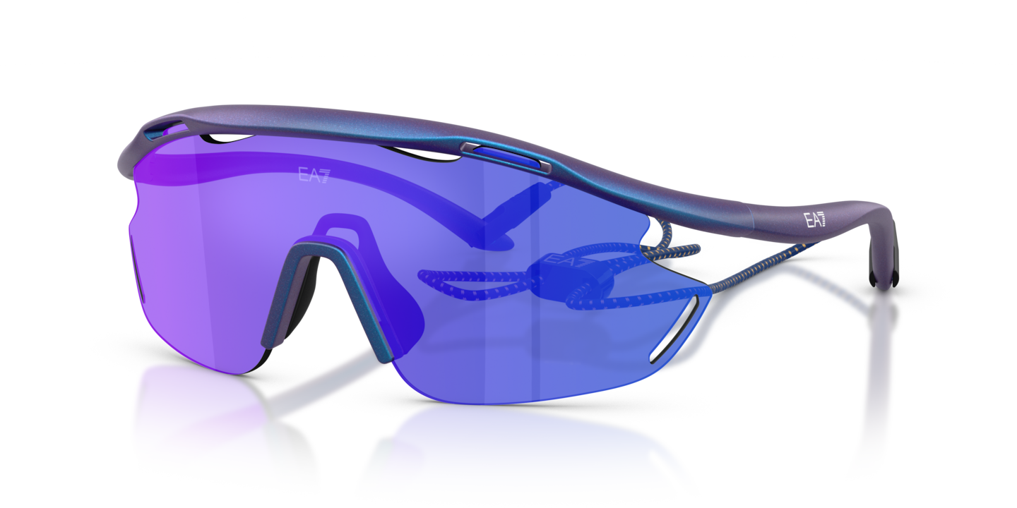 EA7 Q74002 Matte Iridiscent Blue