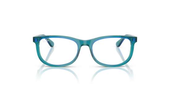RB1642 Optics Kids Ray-Ban Transparent Blue & Green