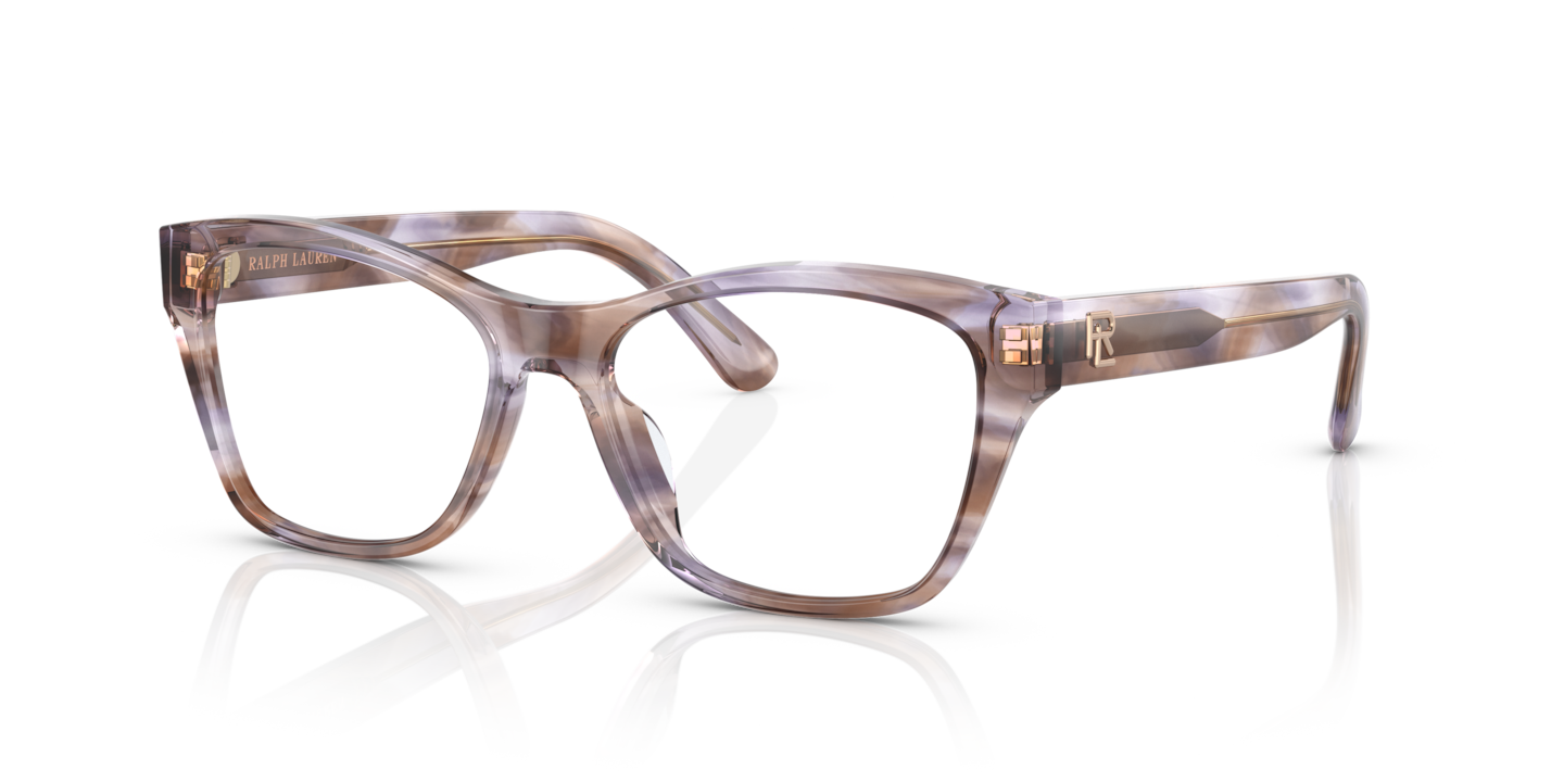 Ralph Lauren RL6230U Shiny Violet Brown Havana