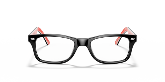 RB5228 Optics Ray-Ban Black On Red
