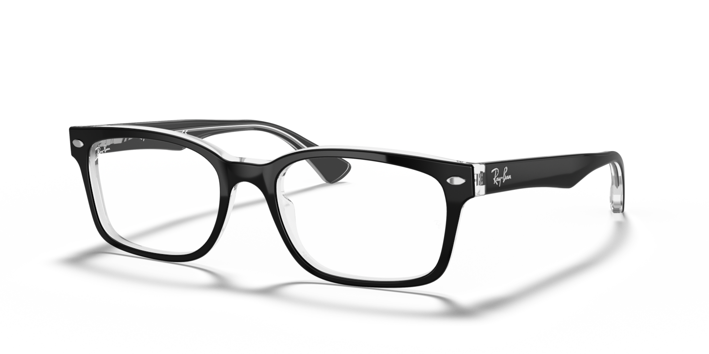 Ray-Ban RB5286 Optics Black On Transparent
