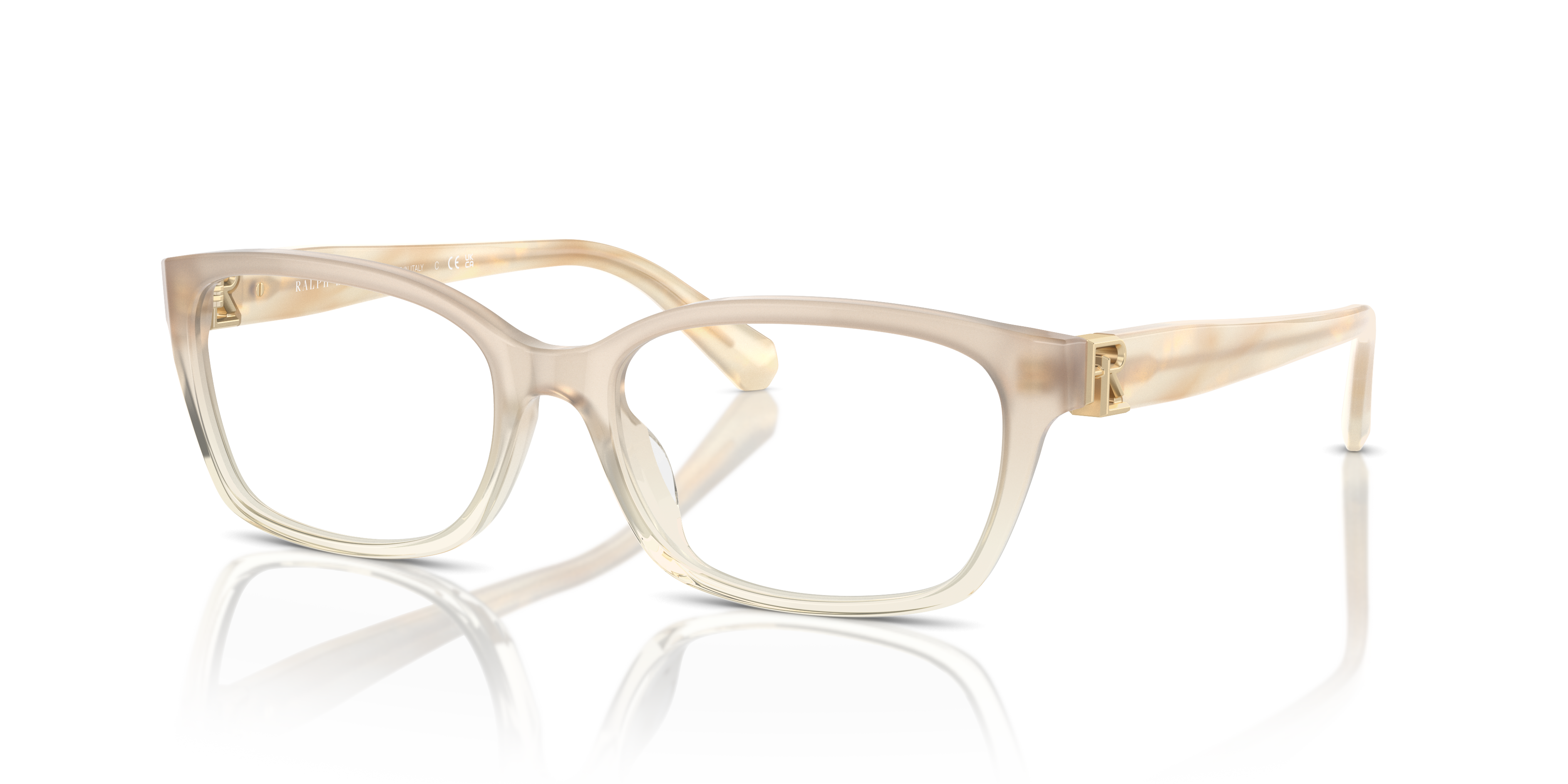 Ralph Lauren Unisex Rl6244u Transparent Light Brown Size 192$