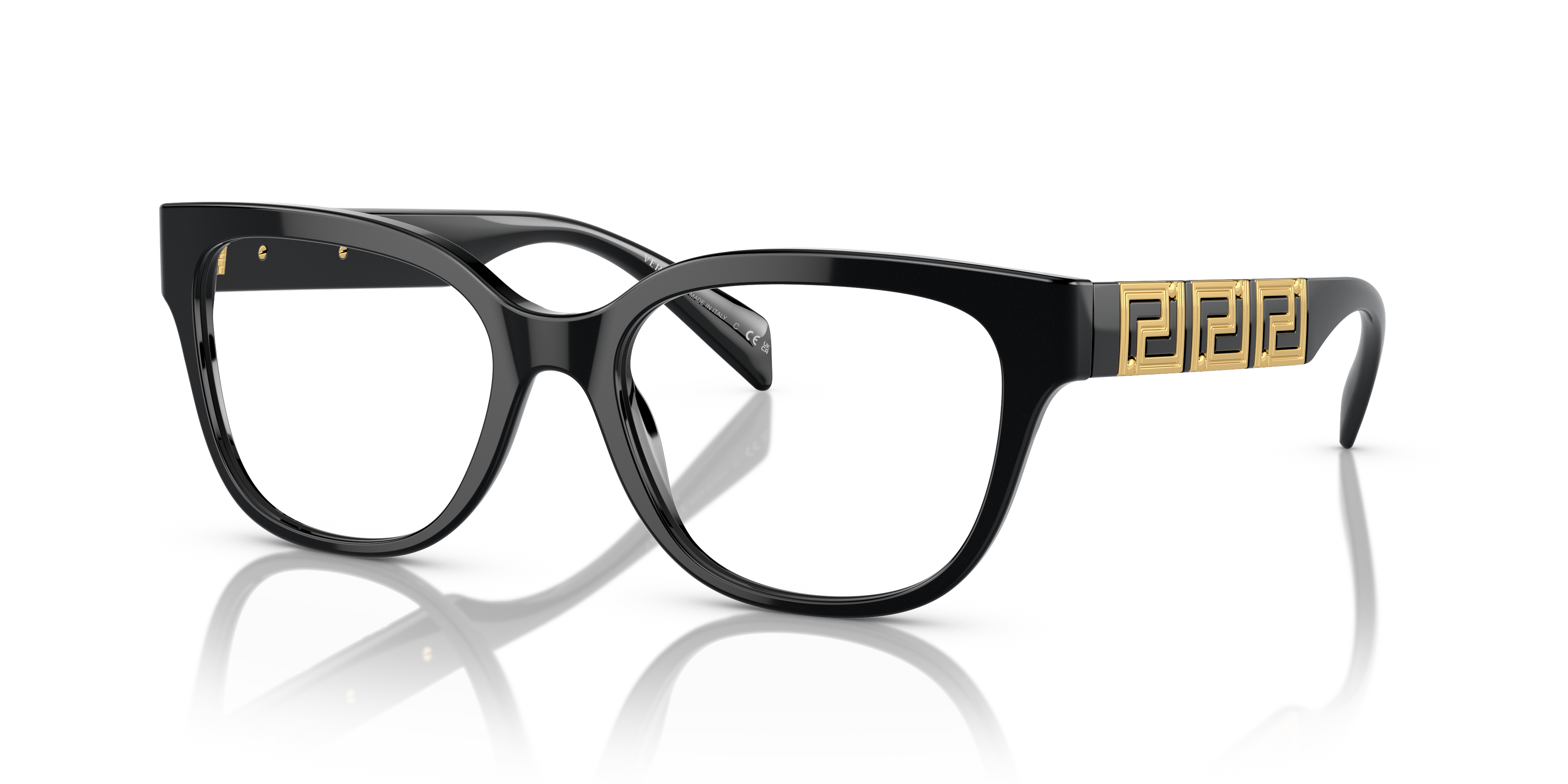 Versace Unisex Ve3338 Noir Size Small 177$