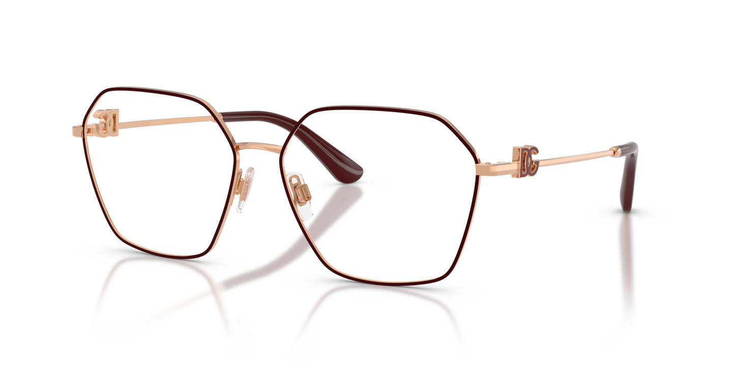 Dolce & Gabbana DG1366 Pink Gold/Bordeaux