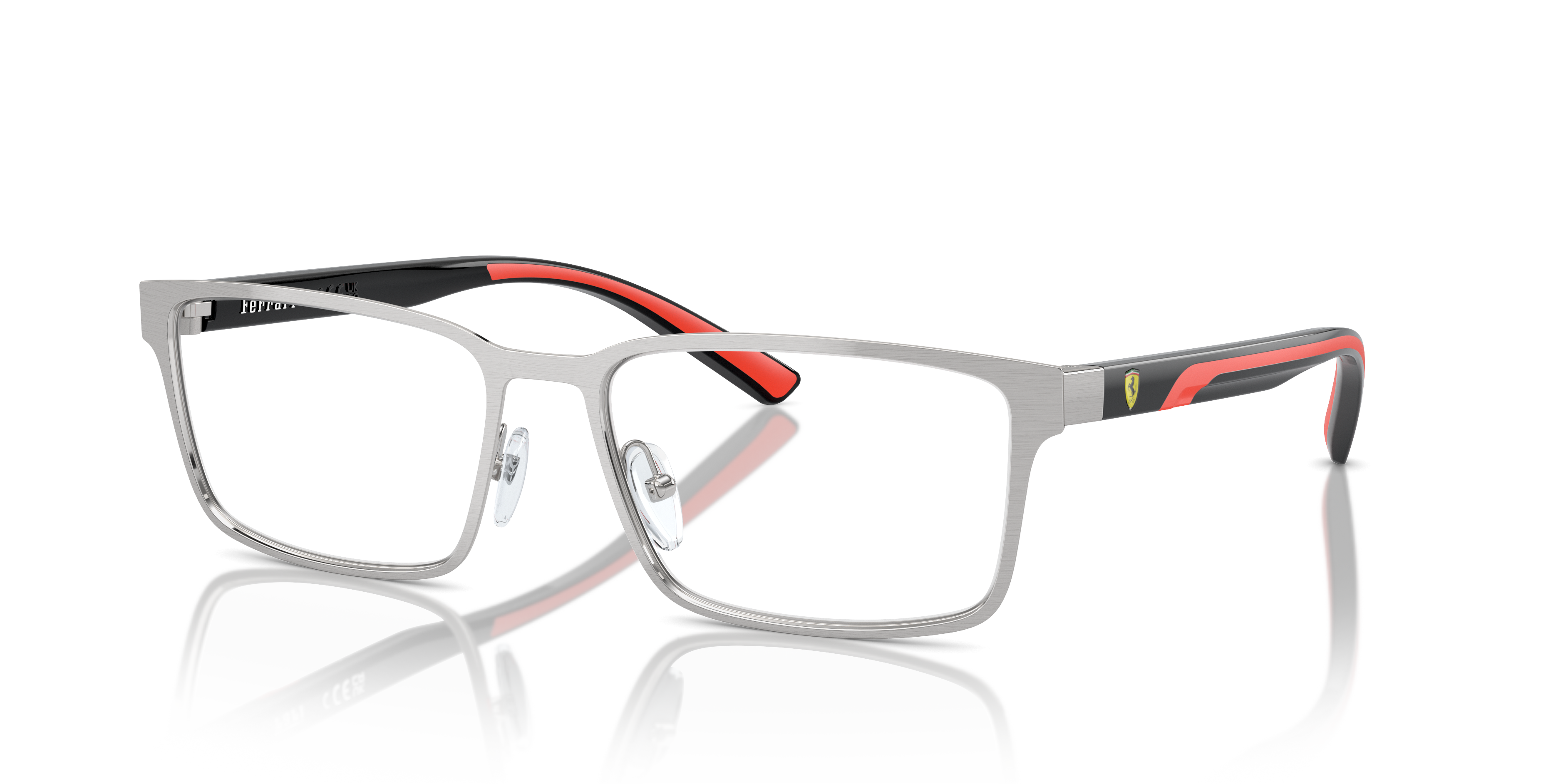 Scuderia Ferrari Unisex Fz7002 Plateado Cepillado Size Extra Large 191$