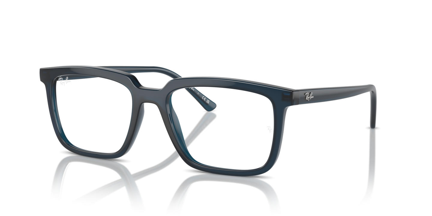 Ray-Ban RB7239 Alain Optics Opal Dark Blue