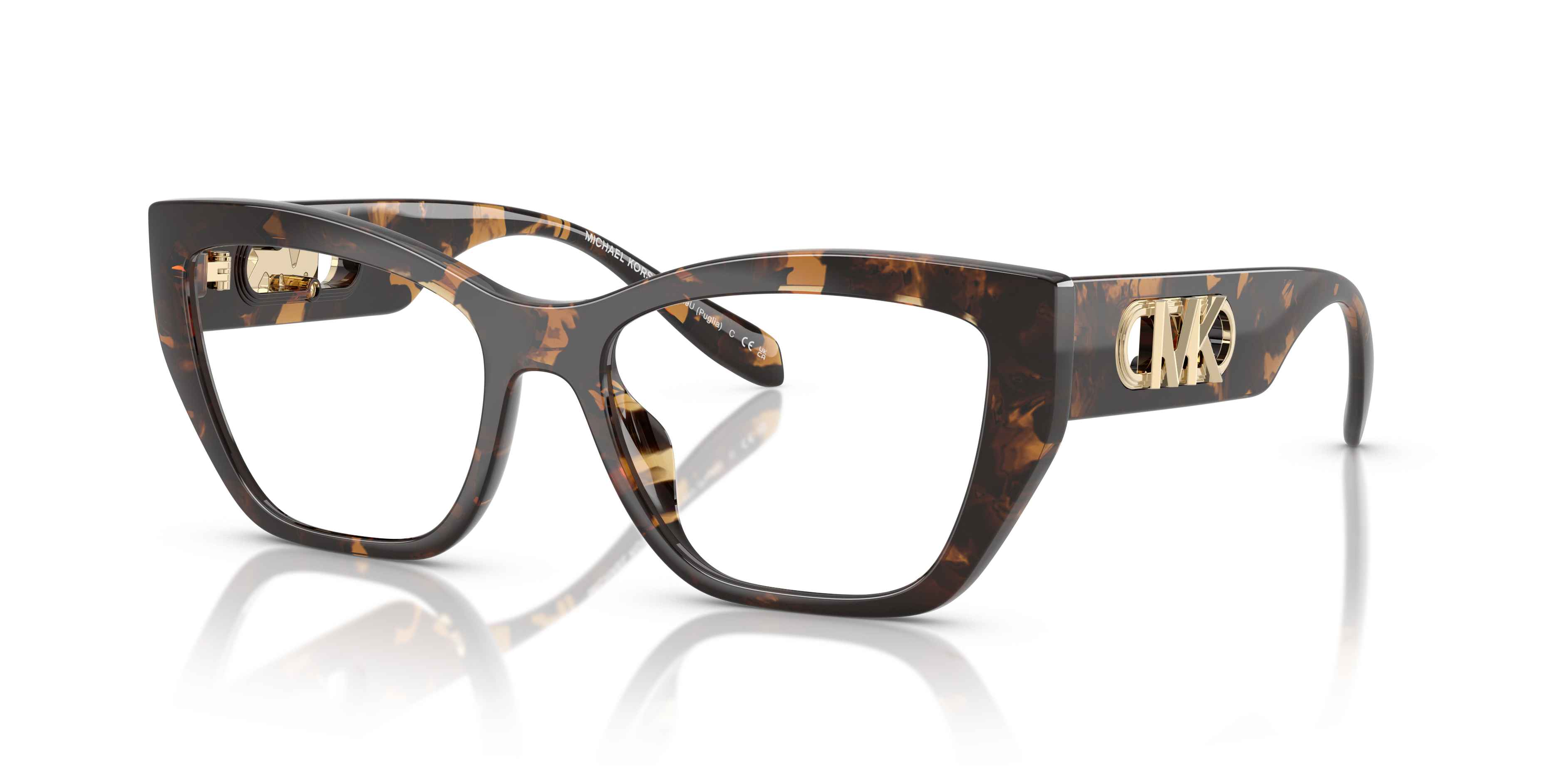 Michael Kors Unisex Mk4149u caille De Tortue Fonce Size 186$