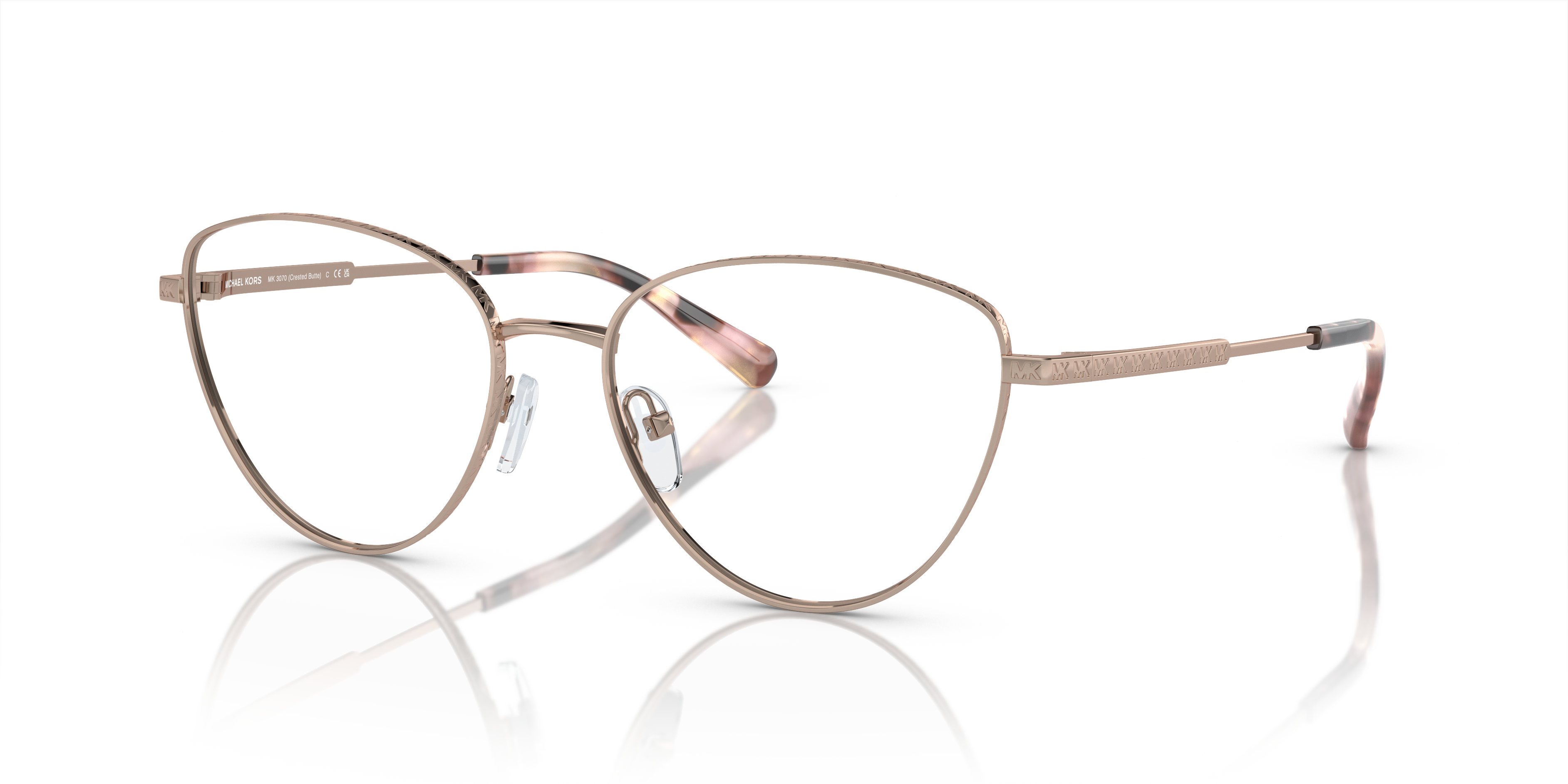 Michael Kors Unisex Mk3070 Rose Gold Size Large 115$