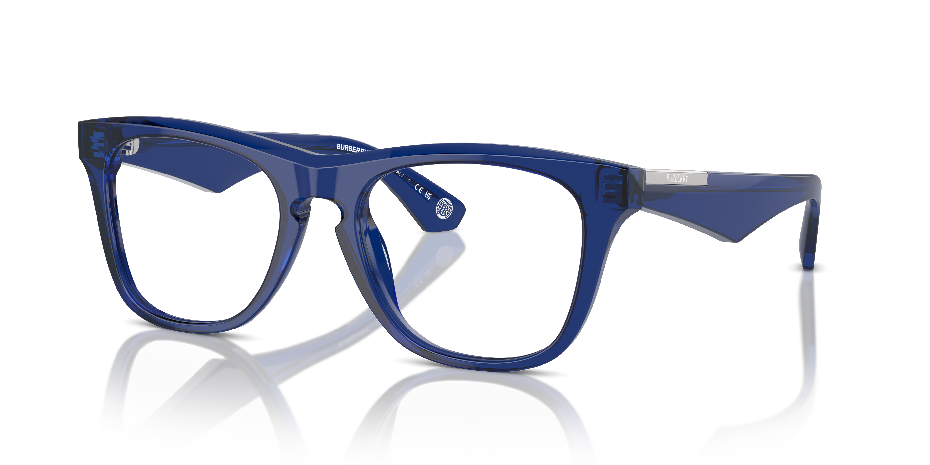 Burberry Unisex Be2409 Blue Size Small 195$
